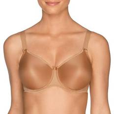 PrimaDonna Satin Seamless Non Padded Bra - Cognac