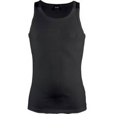 HUGO BOSS Herr Linnen HUGO BOSS Regular-Fit Cotton Tank Top Black