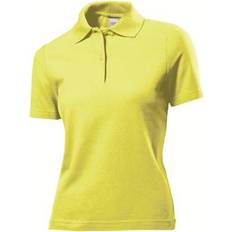 Viskose Pikéskjorter Stedman Short Sleeve Polo Shirt - Yellow