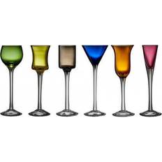 Multicolore Verres à shot Lyngby - Verre à shot 6pcs