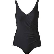 Trofé Overlap Swimsuit - Black