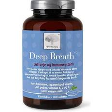 Tranebær Vitaminer & Mineraler New Nordic Deep Breath 180 stk