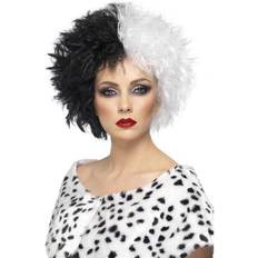 Halloween - Men/Women Short Wigs Smiffys Evil Madame Wig