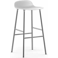 Normann Copenhagen Form with Chrome Legs Bar Stool 87cm