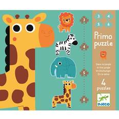 Djeco Jungle Animals 18 Pieces