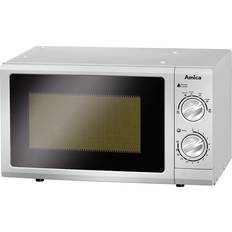 Amica MW 13152 Si White, Stainless Steel, Silver