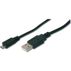 USB A-USB Micro-B - USB Kabel Kabels Digitus USB A-USB Micro-B 2.0