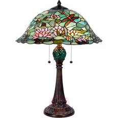 Tiffanylamper Bordlamper Clayre & Eef Waterlily Bordlampe 60cm