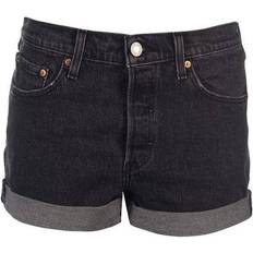 Levi's 501 Mid Thigh Shorts - Lunar Black