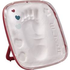 Best Hand & Footprints Baby Art Hello Baby Burgundy