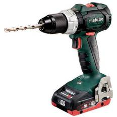 Trapani e Cacciaviti Metabo BS 18 LT BL Trapano Avvitatore a Batteria Valigetta in Plastica 18V 2x4Ah LiHD ASC 55