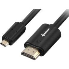 Standard HDMI-Micro HDMI Kabels Sharkoon HDMI - Micro HDMI