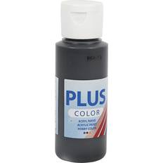 60.0 ml Akrylfärger Plus Acrylic Paint Black 60ml