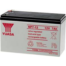 Yuasa Akut ja Laturit Yuasa NP7-12, Lyijyakut (VRLA) 12 V, valkoinen, 7000 mAh, 2.65 kg