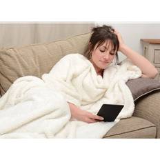 Gifthouse International Snug Rug Filt Vit, Beige (178x127cm)