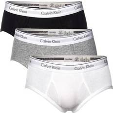 Calvin Klein Slip Miesten alusvaatteet Calvin Klein Classic Briefs 3-pack - Black/White/Grey Heather