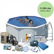 Bassenger Swim & Fun Octagon Pool Package Ø3.5x1.32m