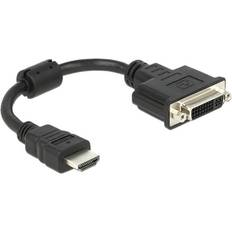 DeLock HDMI-DVI M-F 0.2m