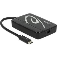 DeLock Thunderbolt 3 - Thunderbolt 2 Adapter M-F 0.1m