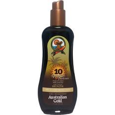 Spray Gel Sunscreen with Instant Bronzer SPF10