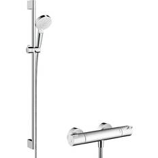 Mischer Duschset Hansgrohe Crometta (27813400) Weiß, Chrom