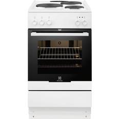 50cm Støpejernsovner Electrolux EKS50150OW 230V Hvit