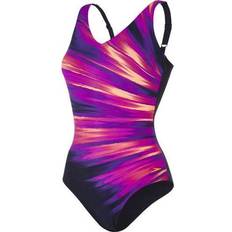 Speedo sculpture Speedo Sculpture Vivapool Swimsuit Navy/Purple