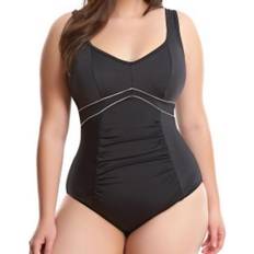 Elomi Essentials Firm Control Swimsuit - Black