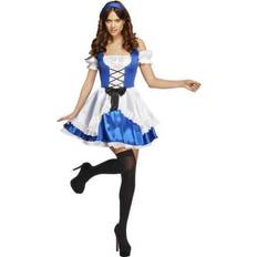 Alice i underlandet maskerad Maskerad Smiffys Fever Alice Costume