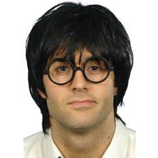 Harry Potter Parykker Smiffys Troldmandsparyk og Brille