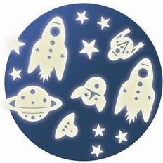 Mission Space Glow in the Dark Ceiling Stickers