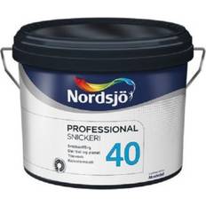 Nordsjö vit snickerifärg Nordsjö 40 Professional Carpentry Träfärg Vit 2.5L