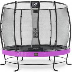 Red Trampolines Exit Toys Elegant Premium Trampoline with Safetynet Deluxe 366cm