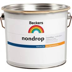 Beckers Nondrop Takfärg, Väggfärg Vit 3L