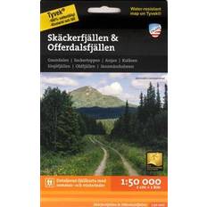 Falsad Skäckerfjällen & Offerdalsfjällen 1:50.000 (Karta, Falsad., 2018)