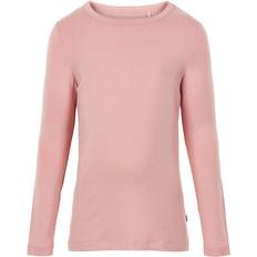 Bambus T-shirts Børnetøj Minymo Bamboo Bluse - Misty Rose (4919-524)