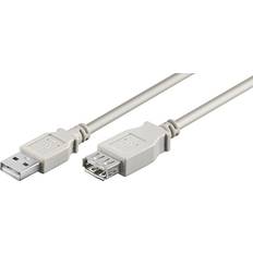 MicroConnect USB A-USB A M-F 2.0 0.1m