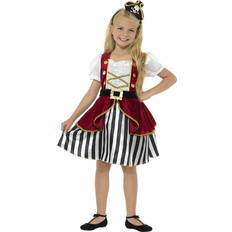 Pirates Fancy Dresses Fancy Dress Smiffys Deluxe Pirate Girls Costume