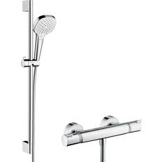 Termostato Set Doccia Hansgrohe Croma Select E (27082400) Bianco, Cromo