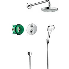 Inbyggnad Takduschset Hansgrohe Croma Select S (27295000) Krom