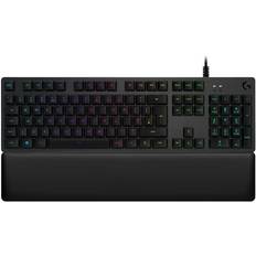 Logitech G513-Clavier Rétro-éclairé USB Qwertz Carbone