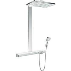 Brusesæt Hansgrohe Rainmaker Select (27029400) Krom, Hvid