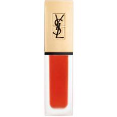 Yves Saint Laurent Orange Lipsticks Yves Saint Laurent Tatouage Couture Matte Stain #2 Crazy Tangerine