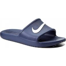 Nike Unisex Sloffen en Sandalen Nike Kawa Shower Slide - Midnight Navy/White