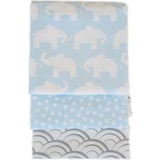 Flanellfilt Rätt Start Flanellfiltar Elephant 50X50cm 3-pack