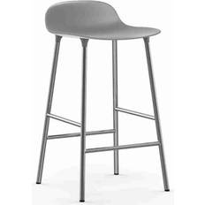 Normann Copenhagen Form with Chrome Legs Bar Stool 77cm