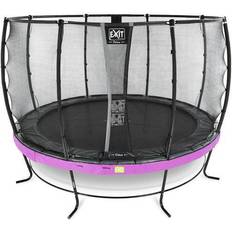 8 stk Trampoliner Exit Toys Elegant Trampoline 427cm + Safety Net Deluxe