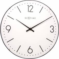 Nextime Basic Dome White Väggklocka 35cm