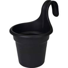 Balcone Pentole Elho Fioriera Green Basics Easy Hanger Small Living Black ∅18.2cm