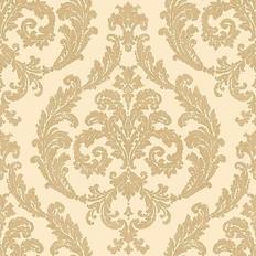 Cream - Non woven tapeter Galerie Mansion (G67608)